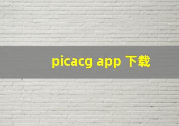 picacg app 下载